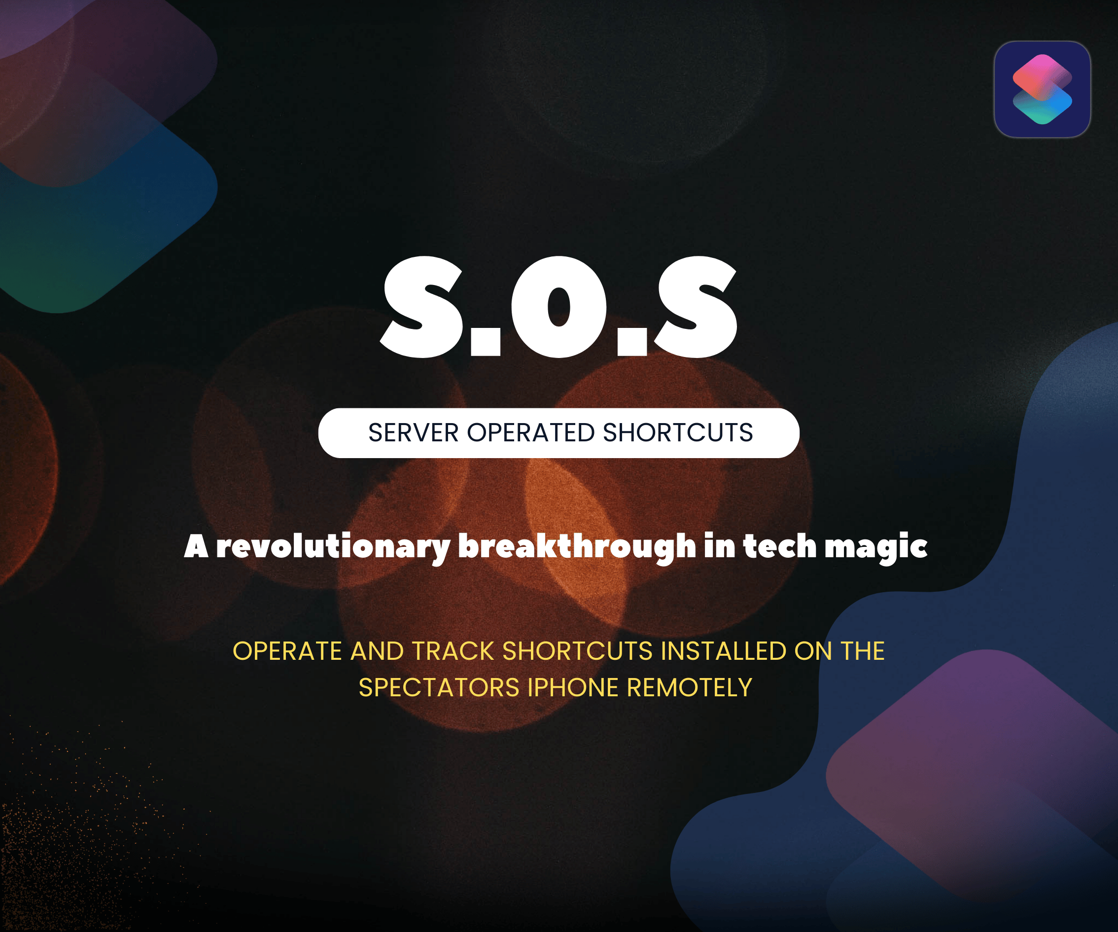 S.O.S ( Sever Operated Shortcuts )